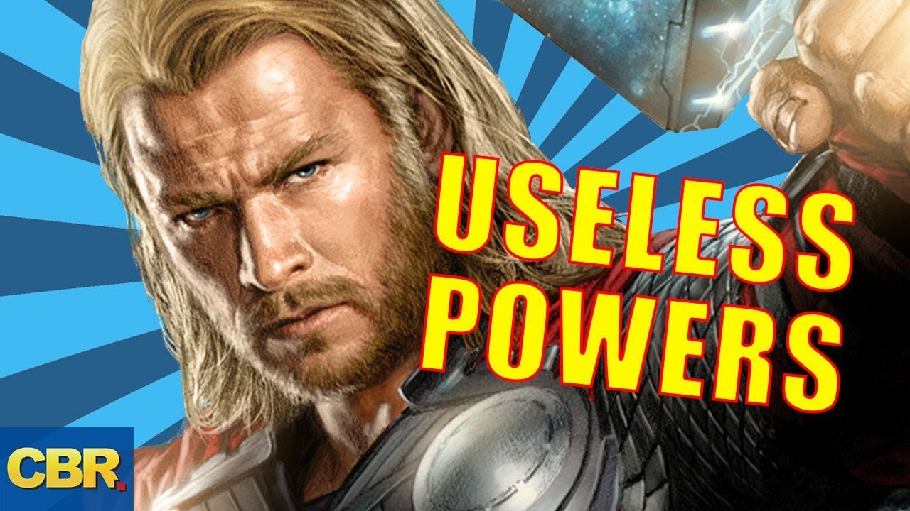 10 COMPLETELY USELESS Superpowers Thor Has