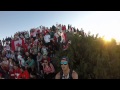 Canada Day sunrise at the top of Mount Seymour ...