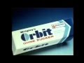 Historische TV Werbung Für Orbit Ohne Zucker 1989