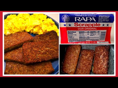 HOW TO COOK CRISPY, PERFECTLY FRIED SCRAPPLE