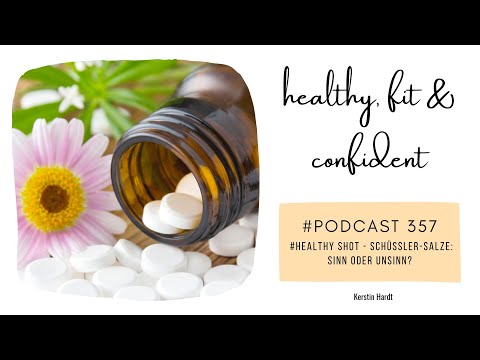 #healthy shot - Schüßler-Salze: Sinn oder Unsinn?