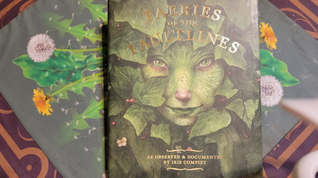 Unboxing Faeries of the Faultlines by Iris Compiet, Fairy Books, Fairy Art