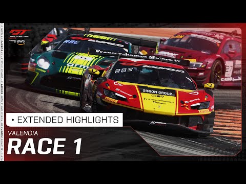 Extended Highlights | Race 1 | Valencia 2025 | GT World Challenge Europe powered by AWS