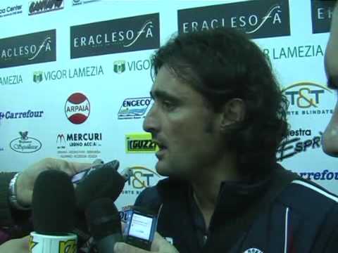 vigor lamezia rosarnese interviste sala stampa tecnico rosarno.mpg