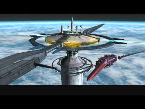 Xenosaga III HD Cutscene 086 - Durandal Launch (Fifth Jerusalem)