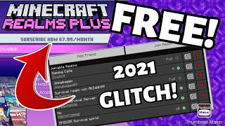 How To Get Free Minecraft Realms 2021 (Easy Trick Working) [mcpe, xbox, ps4, pc]