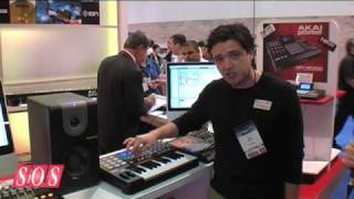 Video thumbnail for Akai MPK25 - NAMM 2009 by Sound On Sound magazine
