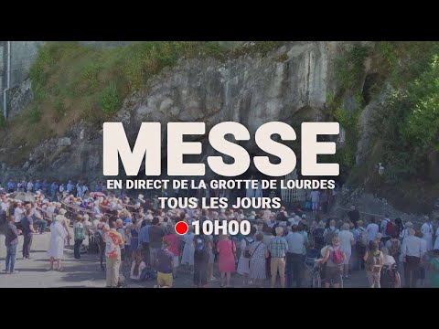 Messe de 10h à Lourdes du 8 mai 2026