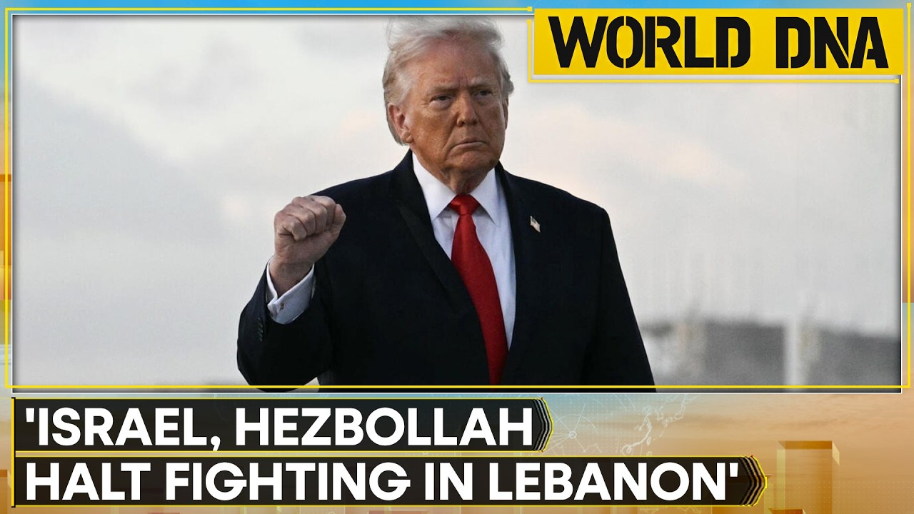 Trump: Israel, Hezbollah Halt Fighting In Lebanon | Russian Strikes Kill 4 | World DNA LIVE