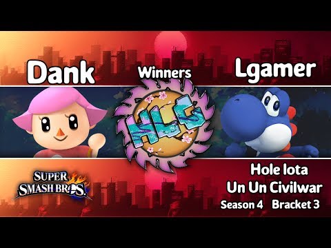 Hole Lota Un Un Civilwar - Dank (Villager) vs Lgamer (Yoshi) - WR 2