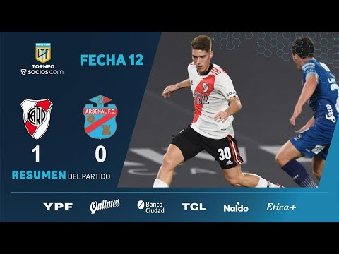 #TorneoSocios | Fecha 12 | resumen de River - Arsenal