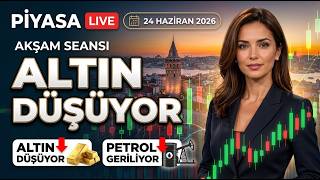 Ons Altın 4 Bin Doların Altında! 🔴 CANLI · Döviz, Altın, BIST — 24 Haz