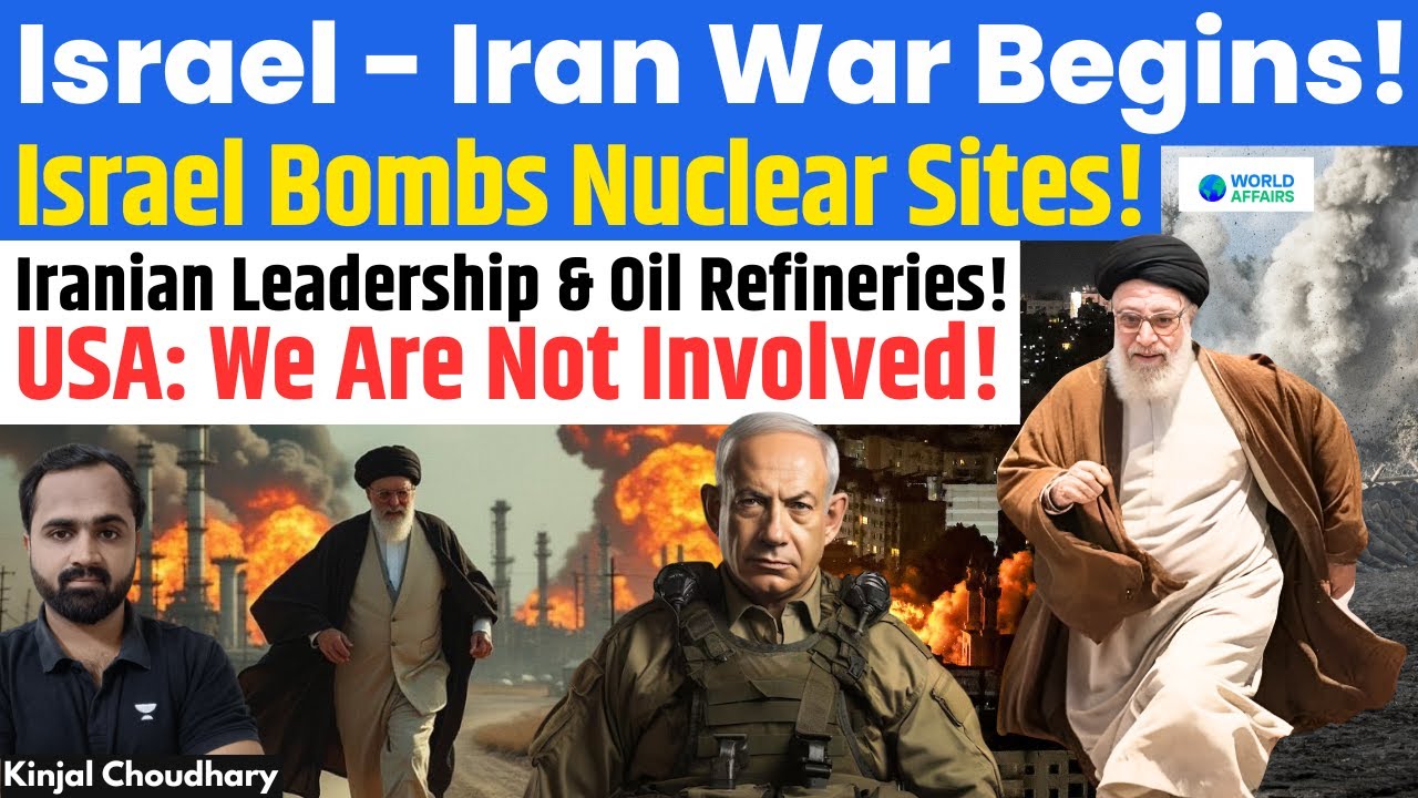 Insane Videos Of Israeli Strikes On Iran’s Nuclear Sites, IRGC & Refineries! Op Rising Lion! Kinjal