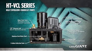 HT-VCL Series High-Temp Condensate Pumps