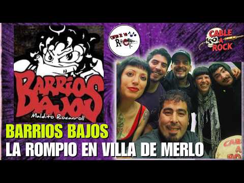 🔥 BARRIOS BAJOS EN VILLA DE MERLO 💣 | TE CONTAMOS TODO JUNTO A EL BICHO Y CARO DE CÓMO TE VA ROCK 🎸