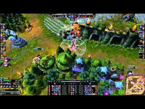 SKT T1 Faker - Twisted Fate highlights vs. Ahri - Korean SoloQ - Season 2014 - League of Legends