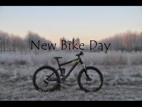 NEW BIKE DAY (cube stereo 140 hpa race 27.5)