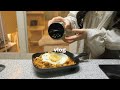 Cooking at home and eating delicious!Happy day of Korean college students🍳|ASMR