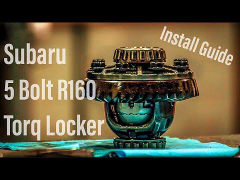 Installing a Torq Locker into a Subaru 5 Bolt R160 Differential