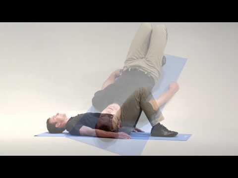 Supine Knees Side to Side (Trunk Rotation)