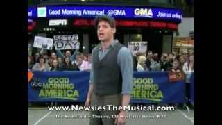 Newsies - &quot;Seize the Day/Santa Fe&quot; Good Morning America