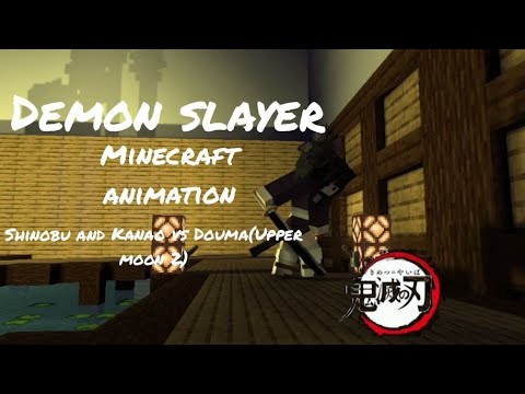 Hanako-San...imations - "Shinobu vs Doma"Demon Slayer Minecraft animation chapter: 141-144 Fan-made animation.