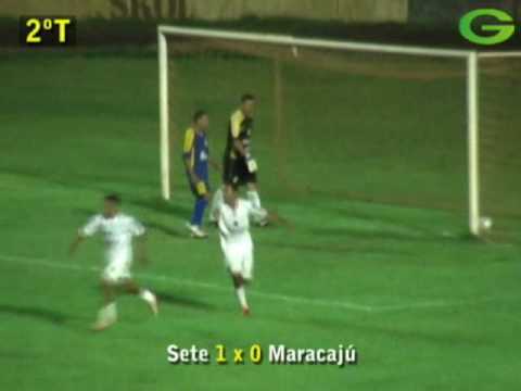 Os gols e lances de Sete 1 x 0 Maracaju em jogo amistoso no Douradão