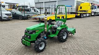 Ny Greenstar MK20  20HP Diesel - Rotary Tiller 1100mm - 3-point Sus traktor p&aring; hjul | Billede 4 - Agroline