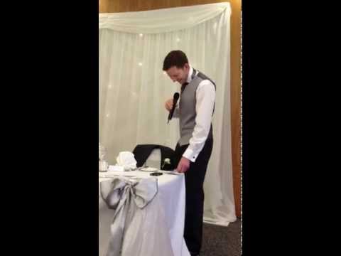 harry's best man speech. hellers wedding