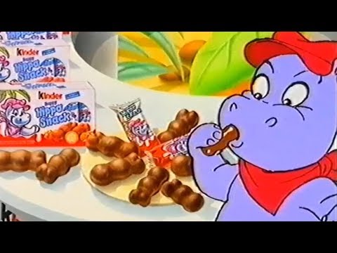 Kinder Happy Hippo Snack 1997
