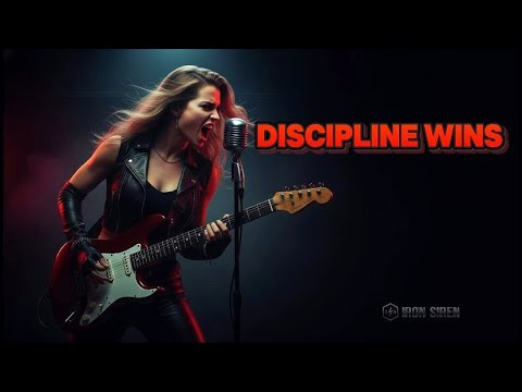 Discipline Beats Motivation — No Excuses Rock Workout Energy