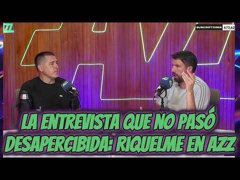 Sin filtro: Riquelme habló con Azzaro y expuso su verdad