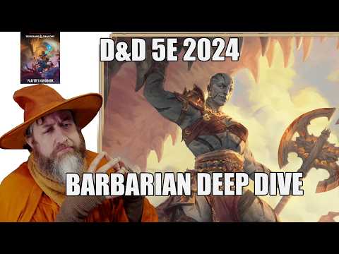 D&D 5e 2024 Barbarian - One Year Later Review! | Nerd Immersion