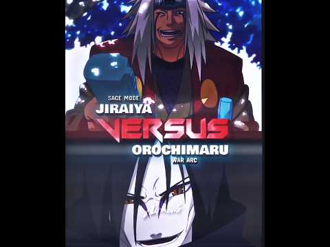 Jiraiya vs Orochimaru