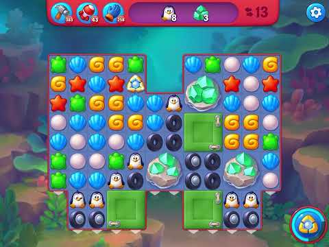 Fishdom Hard level 6313 no boosters フィッシュダム ハード [Friend's]