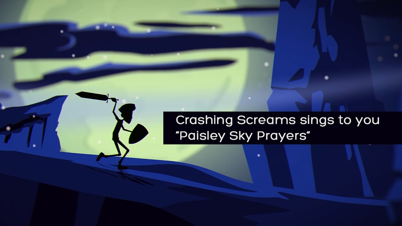 Crashing Screams sings to you “Paisley Sky Prayers” | Animated Music Video Crashing Screams sings to you “Paisley Sky Prayers” | Animated Music Video