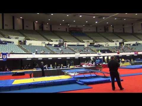 Jerrett Jensen - Double-Mini Finals 1 - 2012 U.S. Elite Championships - Juniors