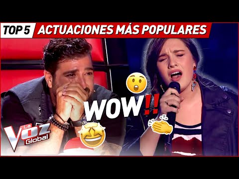 MOST POPULAR PERFORMANCES in La Voz