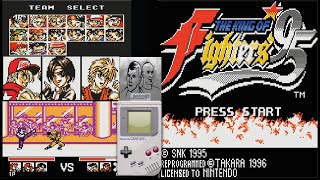 King Of Fighters 95 Game Boy - C&M Playthrough