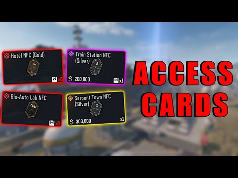 Every ACCESS CARD location in DMZ