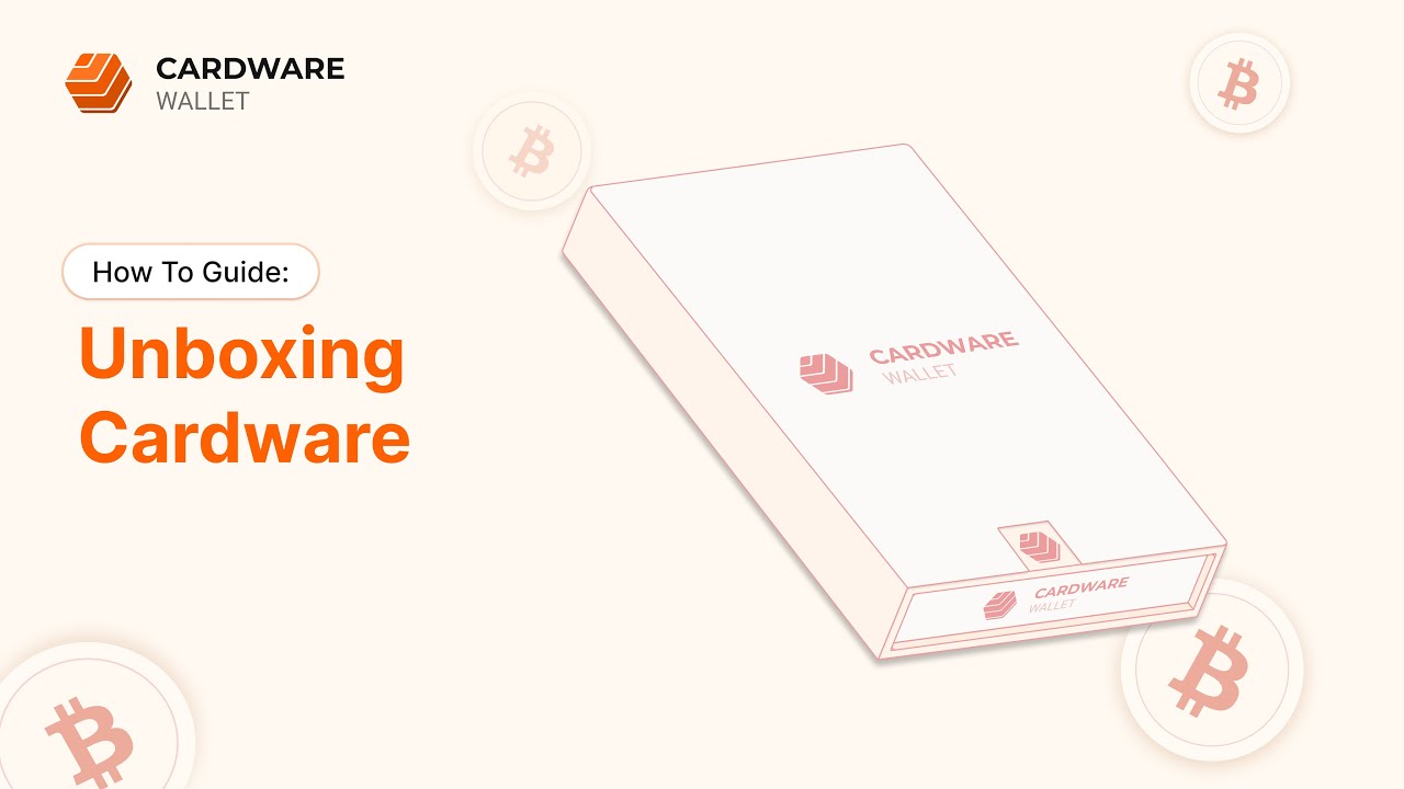 Unboxing the Cardware BTC Wallet