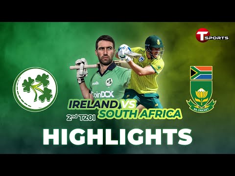Highlights | Ireland vs South Africa | 2nd T20 | T Sports