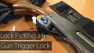 Lock Picking a Gun Trigger Lock