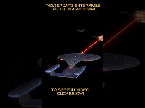 Enteprise D Slaps! Yesterday's Enterprise TNG Episode Battle Analysis