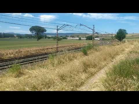 Trenes Alvia salamanca Barcelona y a Coruña Barcelona en oron ( Burgos ).