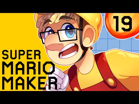 Super Mario Maker Gameplay Part 19 - Bowser's Adventure