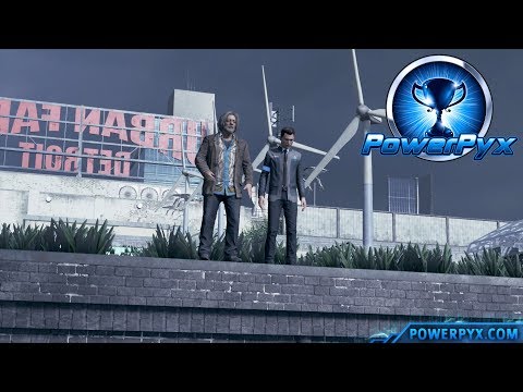 Detroit Become Human - CATCH IT Trophy Guide (Connor catches Rupert)