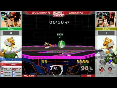 CFLS76 - Pengie (Green Fox) vs PG | Plup (OG Fox) - Winners Finals