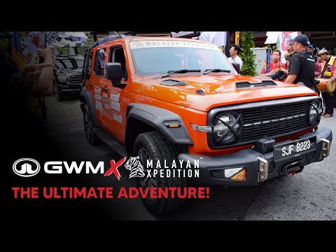 ENTIRE CONVOY of GWM Tank 300 and 500s TAKE ON AN EPIC 4x4 JOURNEY | GWM x Malayan Xpedition 2025