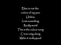 BertiebertG - The Colour Song LYRICS 